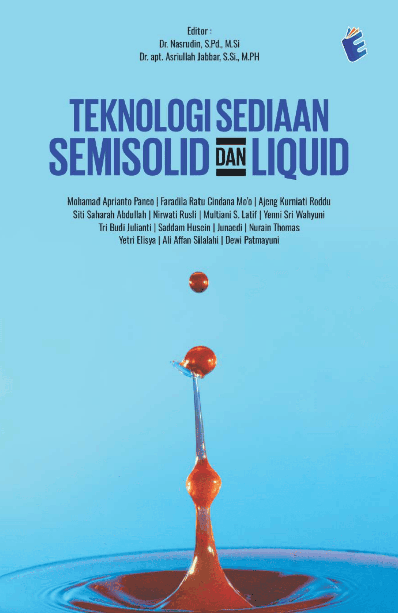 Cover eBook TEKNOLOGI SEDIAAN SEMI SOLID DAN LIQUID